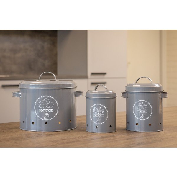 Burgonyatartó acél doboz Secret Du Potager – Esschert Design-image-2
