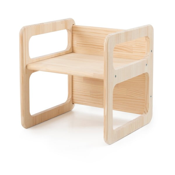 Fa gyerekszék készlet 3 db-os Natural - Little Nice Things-image-2