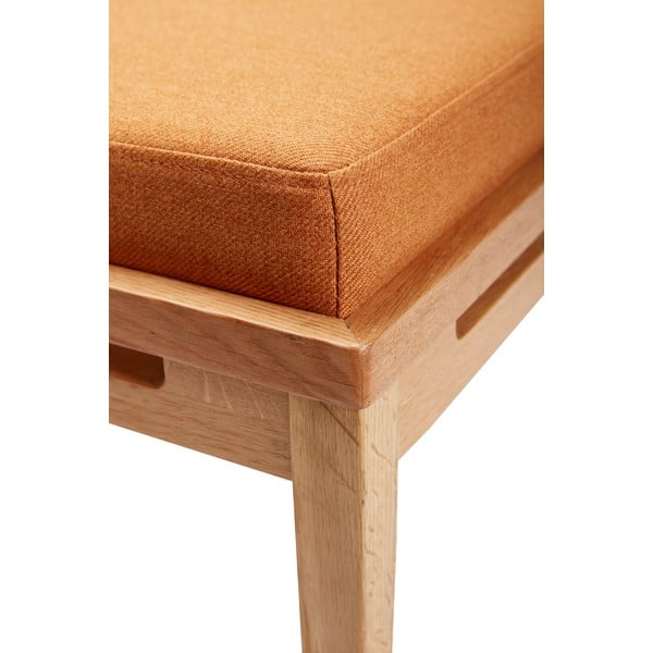 Narancssárga-krémszínű pad Amber – Hübsch-image-3