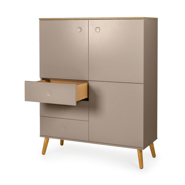 Dot barna komód, 109 x 137 cm - Tenzo-image-3