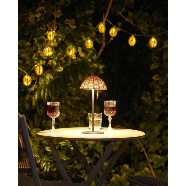 Elemmel működő LED fényfüzér, izzók száma 10 db, hosszúság 180 cm Carlisle – House Nordic-image-3