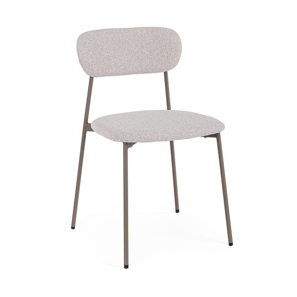 Világosbarna kárpitozott étkezőszék Inka – Yes Everyday