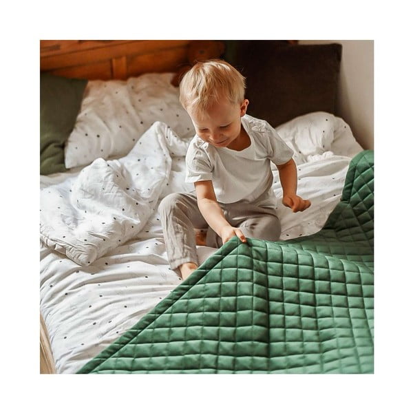 Steppelt gyerek ágytakaró 160x100 cm Posh Velvet - Yellow Tipi-image-4