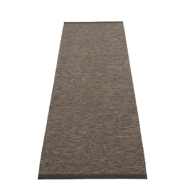 Sötétbarna kültéri-beltéri futószőnyeg 70x225 cm Sam Black Walnut – Pappelina