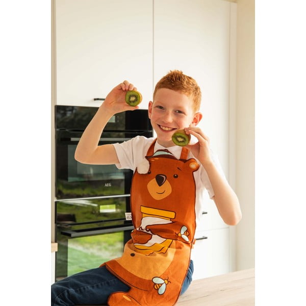 Újrahasznosított pamut gyerek kötény Honey - Tiseco Home Studio-image-1