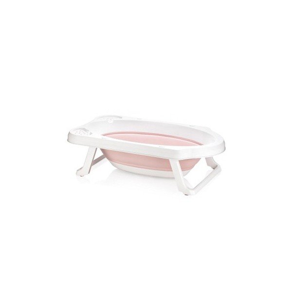 Fehér-rózsaszín babakád 48x82 cm – Foutastic-image-3