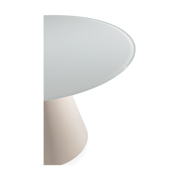 Kerek étkezőasztal üveg asztallappal ø 120 cm Vida – MOME-image-3