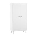 Fehér bükkfa gyerek ruhásszekrény 100x190x55 cm Forrest – Vipack