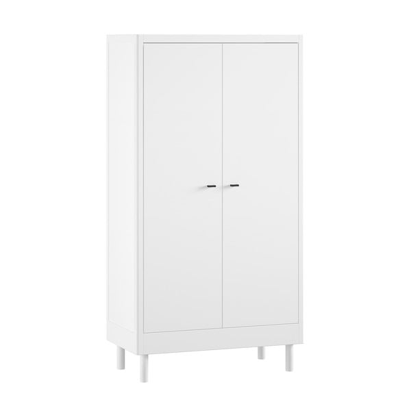 Fehér bükkfa gyerek ruhásszekrény 100x190x55 cm Forrest – Vipack