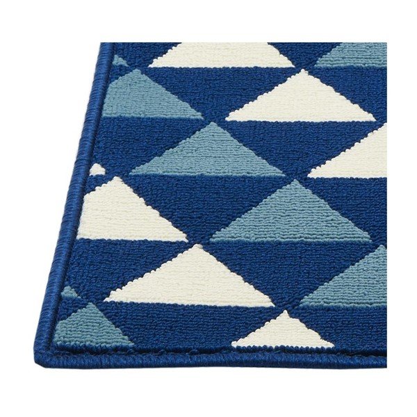 Triangles kék fokozottan ellenálló szőnyeg, 133 x 190 cm - Floorita-image-3