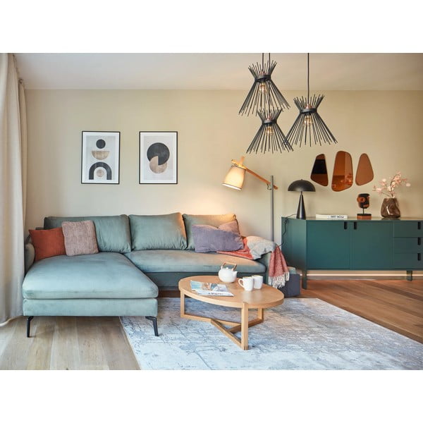 Margot Azul bézs viszkóz szőnyeg, 140 x 200 cm - Universal-image-1