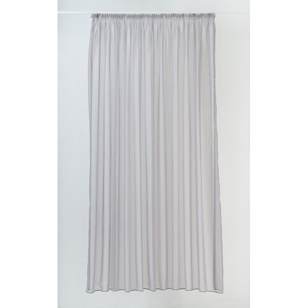Szürke átlátszó függöny 140x245 cm Voile – Mendola Fabrics-image-1