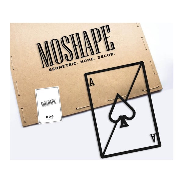 Card fekete fém fali dekoráció-image-1