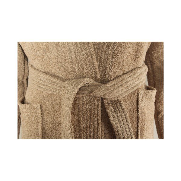 Bézs férfi köntös, M/L-es méret - Foutastic-image-3