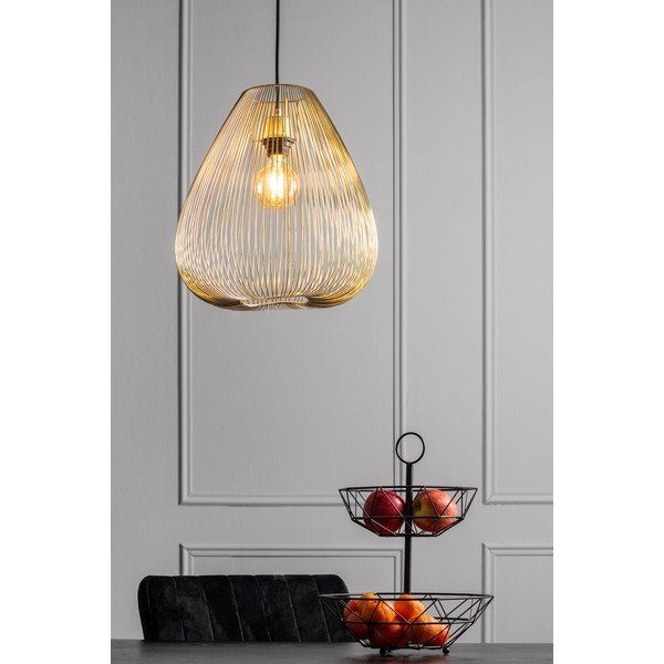 Lucid aranyszínű fém függőlámpa, ø 35 cm - Leitmotiv-image-1