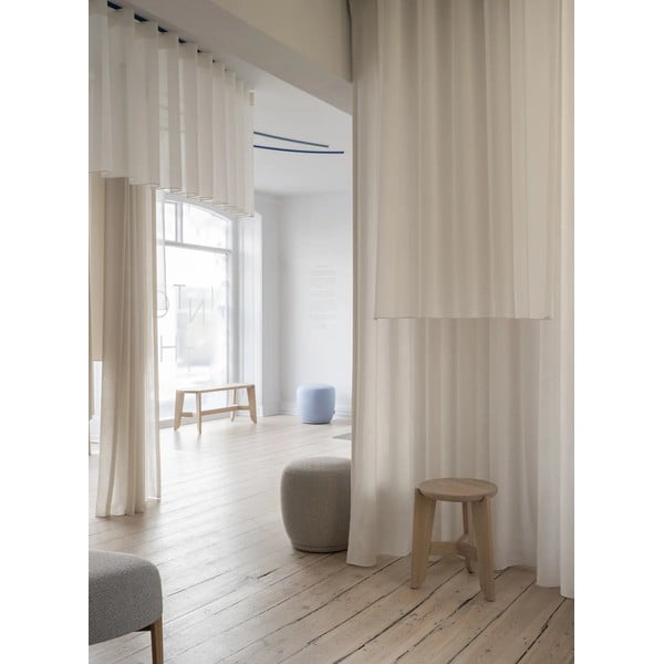 Szürke buklé puff KUON – Blomus-image-1