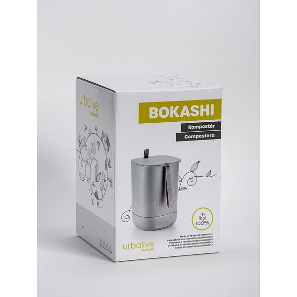Szürke komposztáló 10,6 l Bokashi – Plastia-image-4