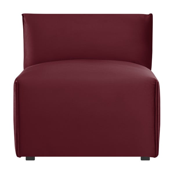 Ebbe burgundi vörös moduláris fotel - Norrsken