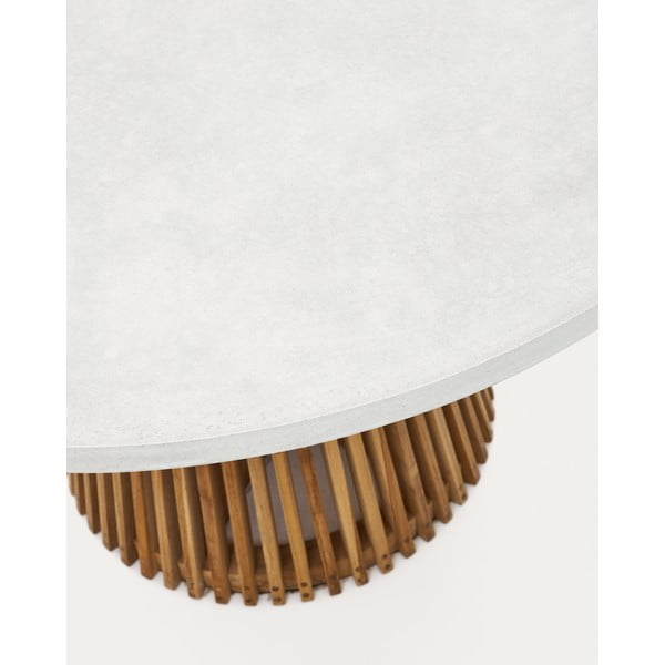 Kerek kerti étkezőasztal ø 120 cm Alcaufar – Kave Home-image-3