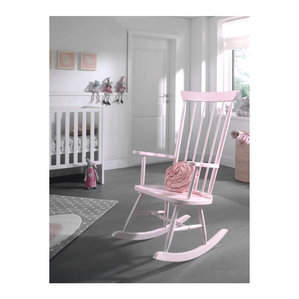 Rocky rózsaszín hintaszék - Vipack-image-1