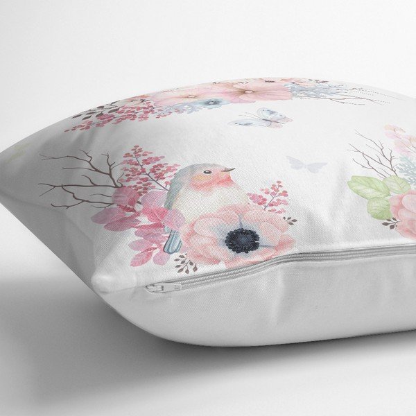 Special Design Bird Modern pamutkeverék párnahuzat, 45 x 45 cm - Minimalist Cushion Covers-image-2