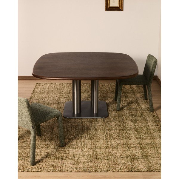 Bézs kézi szövésű gyapjú szőnyeg 200x300 cm Zarn – Kave Home-image-1