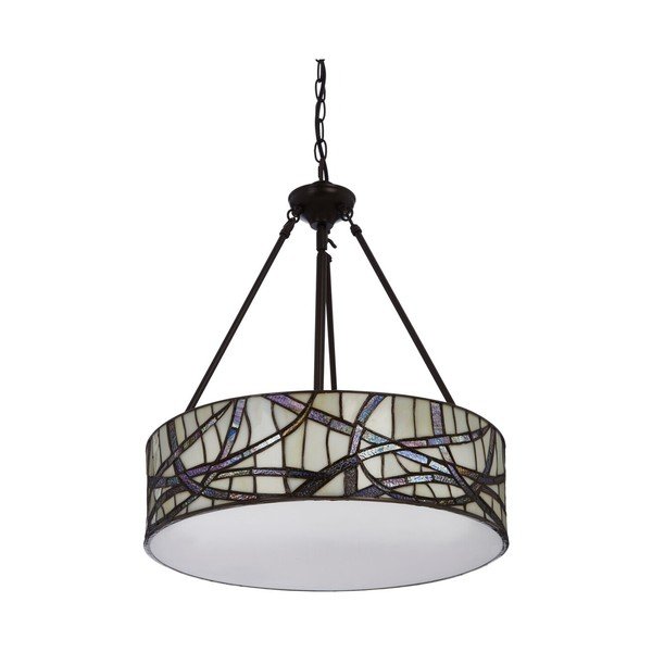 Fém függőlámpa üveg búrával ø 46 cm Waldorf – Premier Housewares-image-3