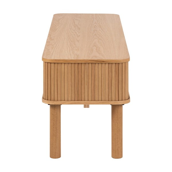 Natúr színű TV-állvány tölgyfa dekorral 140x45 cm Langley – Actona-image-4