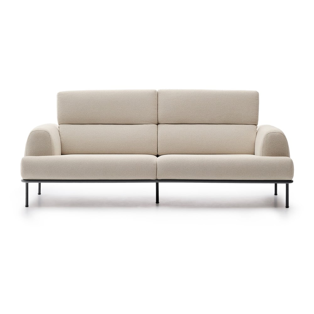 Bézs zsenília kanapé 234 cm Aurum Kave Home
