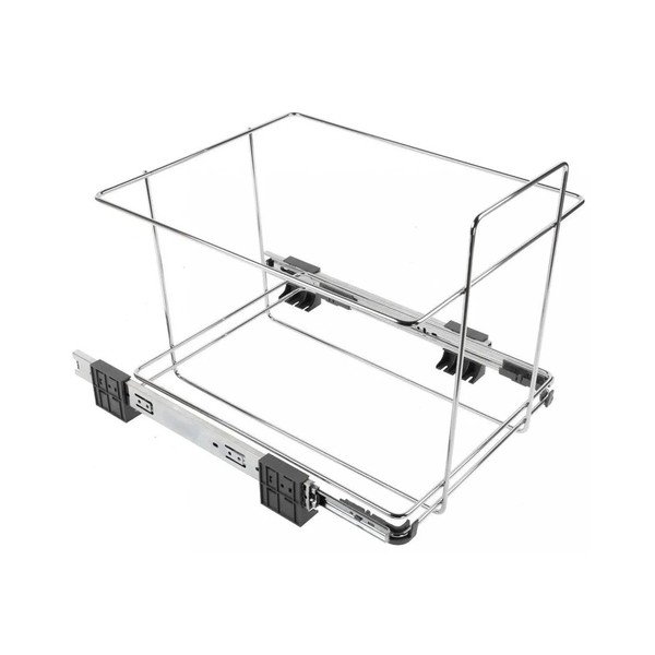 Szürke műanyag szelektív beépíthető szemetes 42+42 l Ecofil – Elletipi-image-4