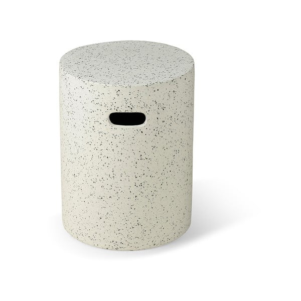 Loris fehér kerti tárolóasztal, ø 35 cm - Bonami Selection-image-1