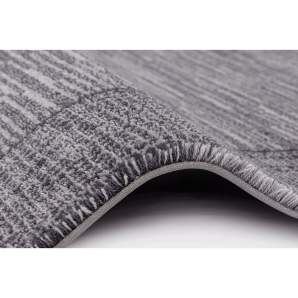 Sötétszürke gyapjú szőnyeg 160x240 cm Linea – Agnella-image-2