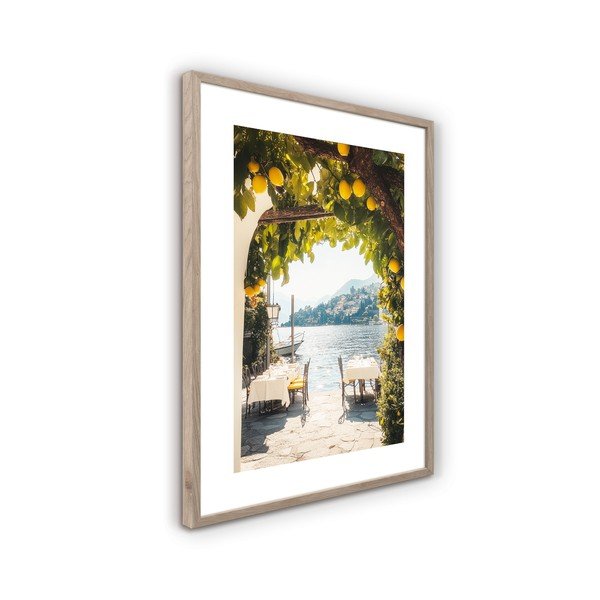 Nyomtatott keretezett kép 50x70 cm Lemon View – Styler-image-4