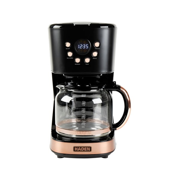 Fekete-rézszínű kávéfőző – Haden