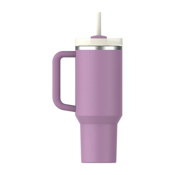 Lila rozsdamentes acél termosz szívószállal 1,18 l Quencher H2.0 FlowState Tumbler Lilac – Stanley-image-3