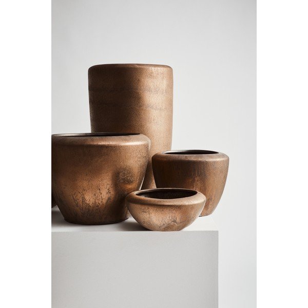 Terrakotta kézzel készített virágcserép ø 35 cm Pathom – Bizzotto-image-3