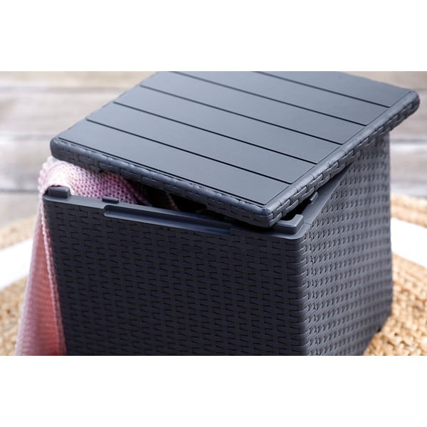 Kerti tárolóasztal 37x37 cm Vigo – Keter-image-3