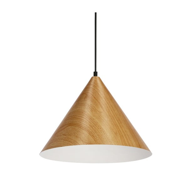 Barna függőlámpa fém búrával ø 32 cm Dunca – Candellux Lighting-image-3