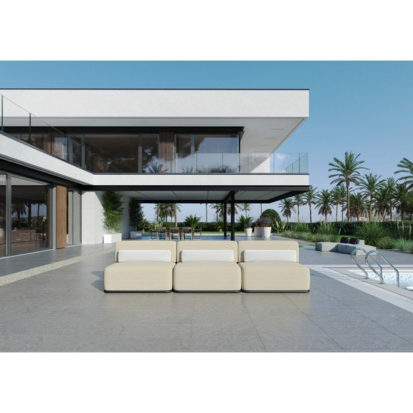 Bézs kerti kanapé modul (középső rész) Straw – Sit Sit-image-1