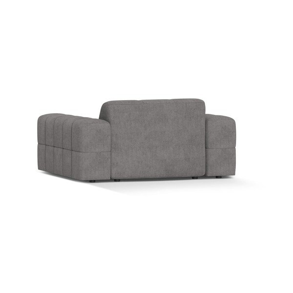 Szürke zsenília fotel Chicago – Cosmopolitan Design-image-2