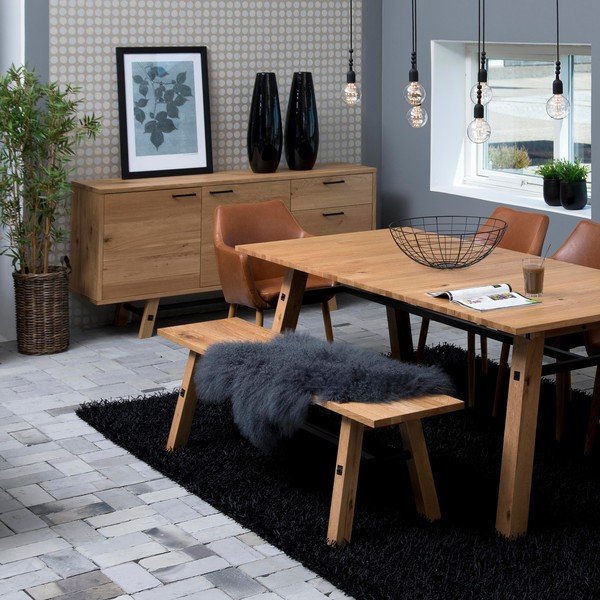 Stockholm kétajtós komód 3 fiókkal - Actona-image-1