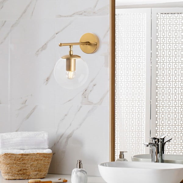 Sárgaréz színű fali lámpa Roe – Opviq lights-image-1