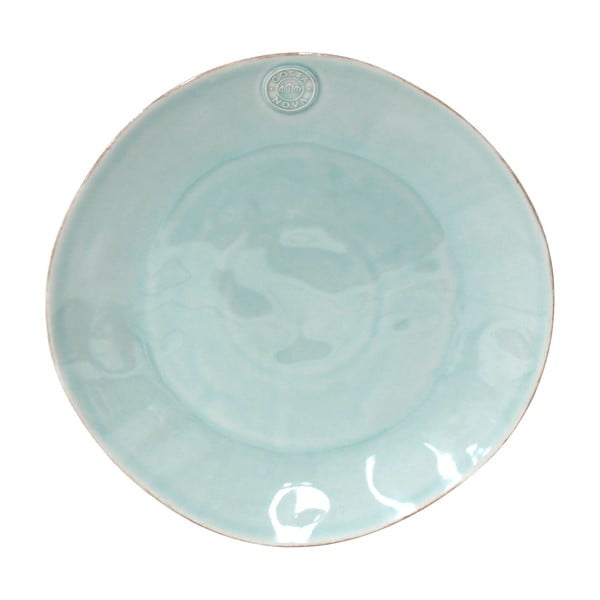 Nova türkiz agyagkerámia szervírozó tányér, ⌀ 33 cm - Costa Nova
