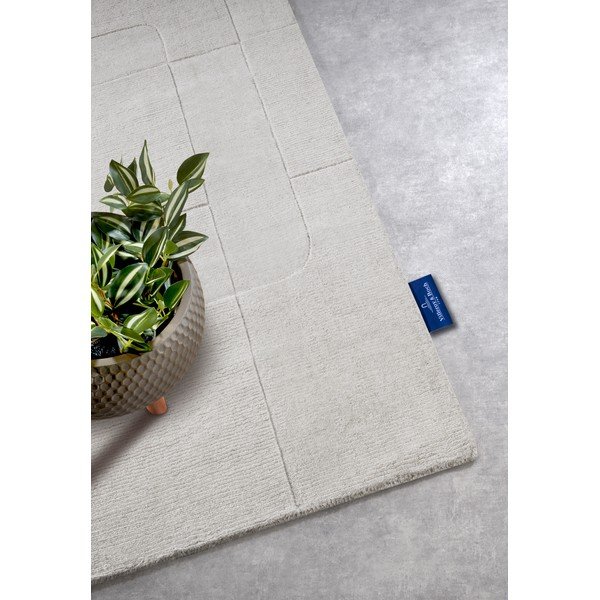 Krémszínű kézi szövésű gyapjú futószőnyeg 80x250 cm Charlotte – Villeroy&Boch-image-2