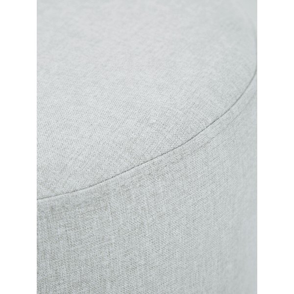 Mara világosszürke puff - Westwing Collection -image-1