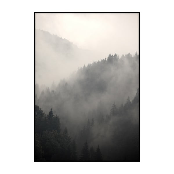 Foggy Forest plakát, 40 x 30 cm - Imagioo