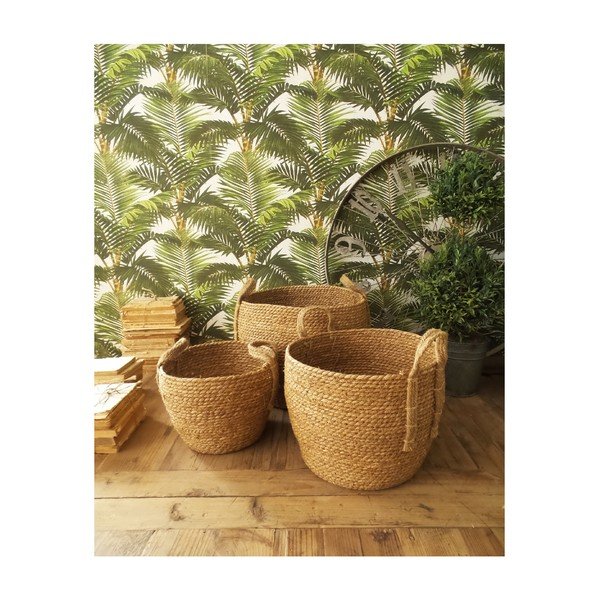 St. Barts 3 darabos rattan kosárszett - Orchidea Milano