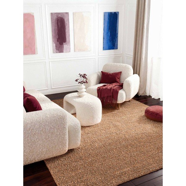 Bézs kézi szövésű buklé szőnyeg 120x170 cm Notting Hill Portobello – Ted Baker-image-1