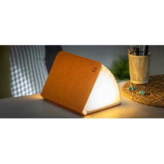 Booklight narancssárga nagyméretű könyvalakú LED asztali lámpa - Gingko
