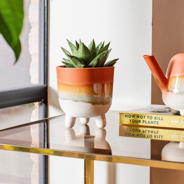 Bohemian Home Mojave terrakotta színű kaspó, ø 11,7 cm - Sass & Belle-image-1